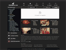 Tablet Screenshot of paintinghere.org